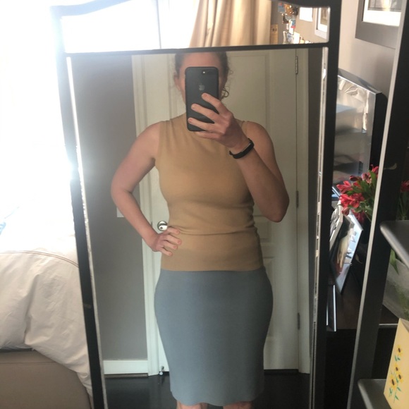 Narsisco Rodriquez Knit Pencil Skirt - Picture 5 of 10